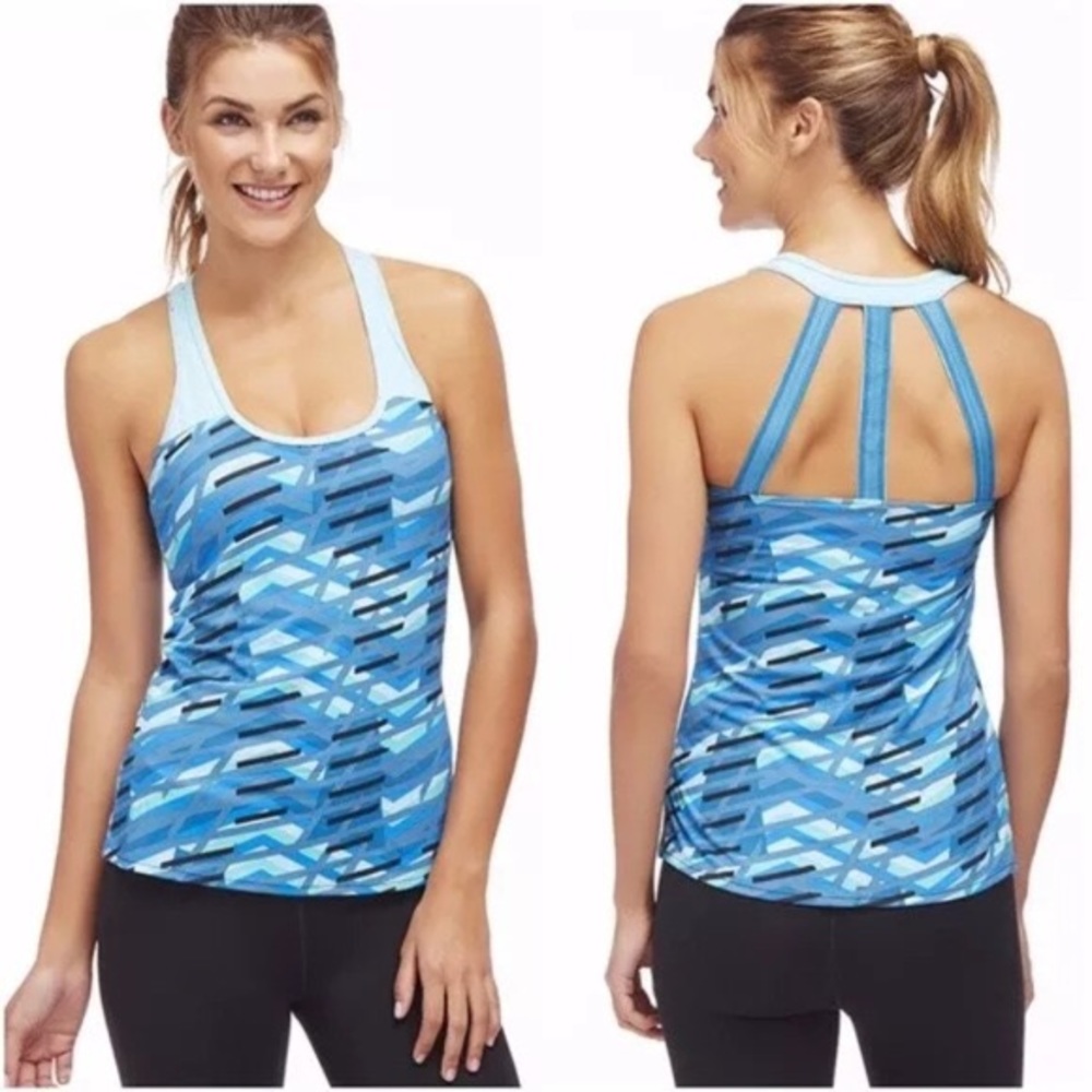 Fabletics Zion Yoga Gym Padded Tank Top